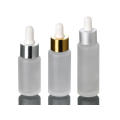 30ml 40ml High Quality Essential Oil Double Layer Cylinder Push Type Glass Pump Dropper Bottle